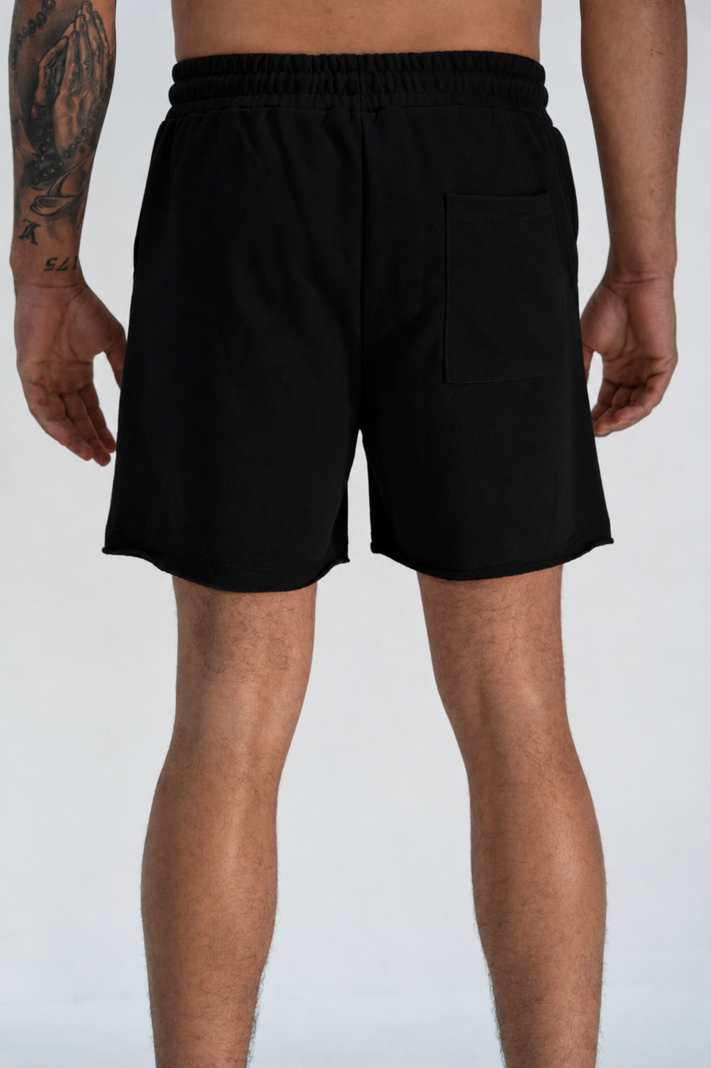 MEN'S GYM SHORTS - BLACK