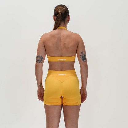 OASIS SEAMLESS SCRUNCH SHORTS - MANGO