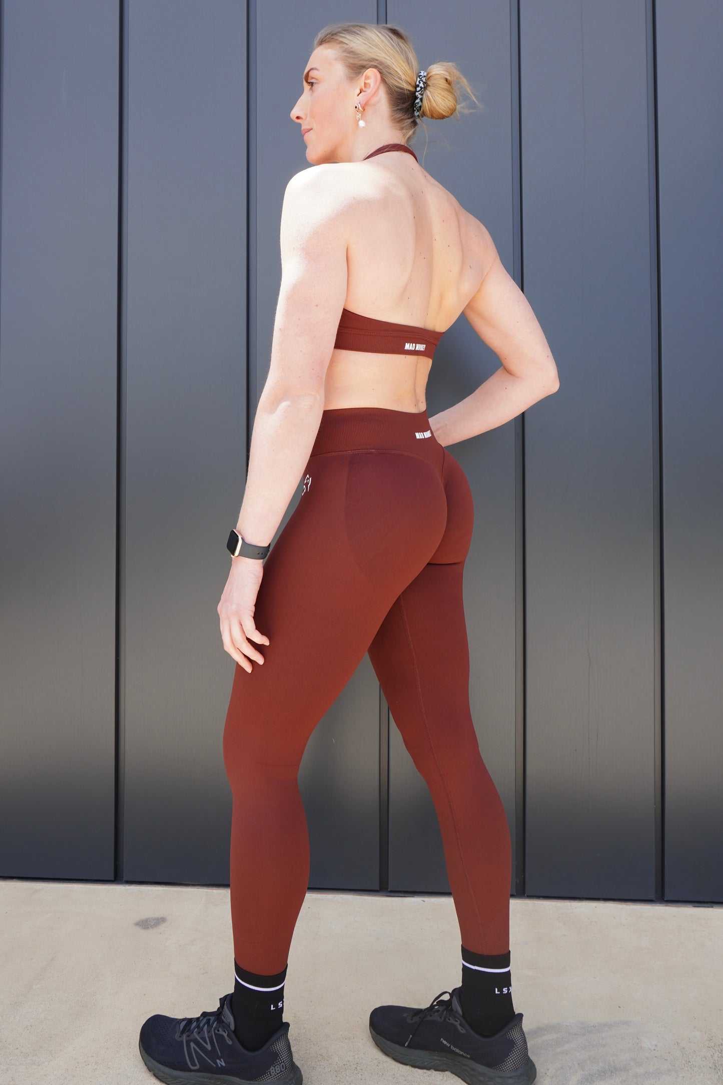 OASIS SEAMLESS SCRUNCH LEGGINGS - MOCHA