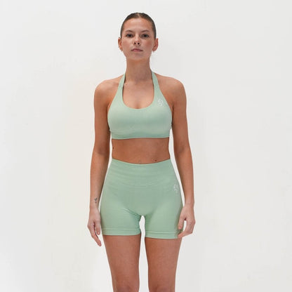 OASIS SEAMLESS SCRUNCH SHORTS - MELON