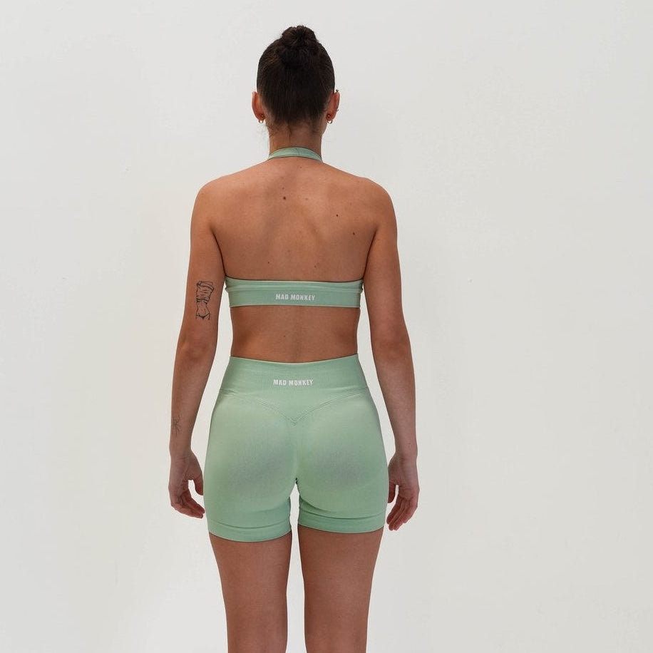 OASIS SEAMLESS SCRUNCH SHORTS - MELON