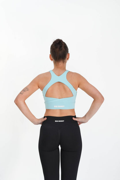 HIGH IMPACT BRA - SKY BLUE