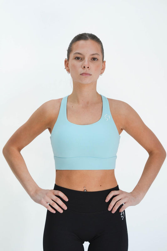 HIGH IMPACT BRA - SKY BLUE