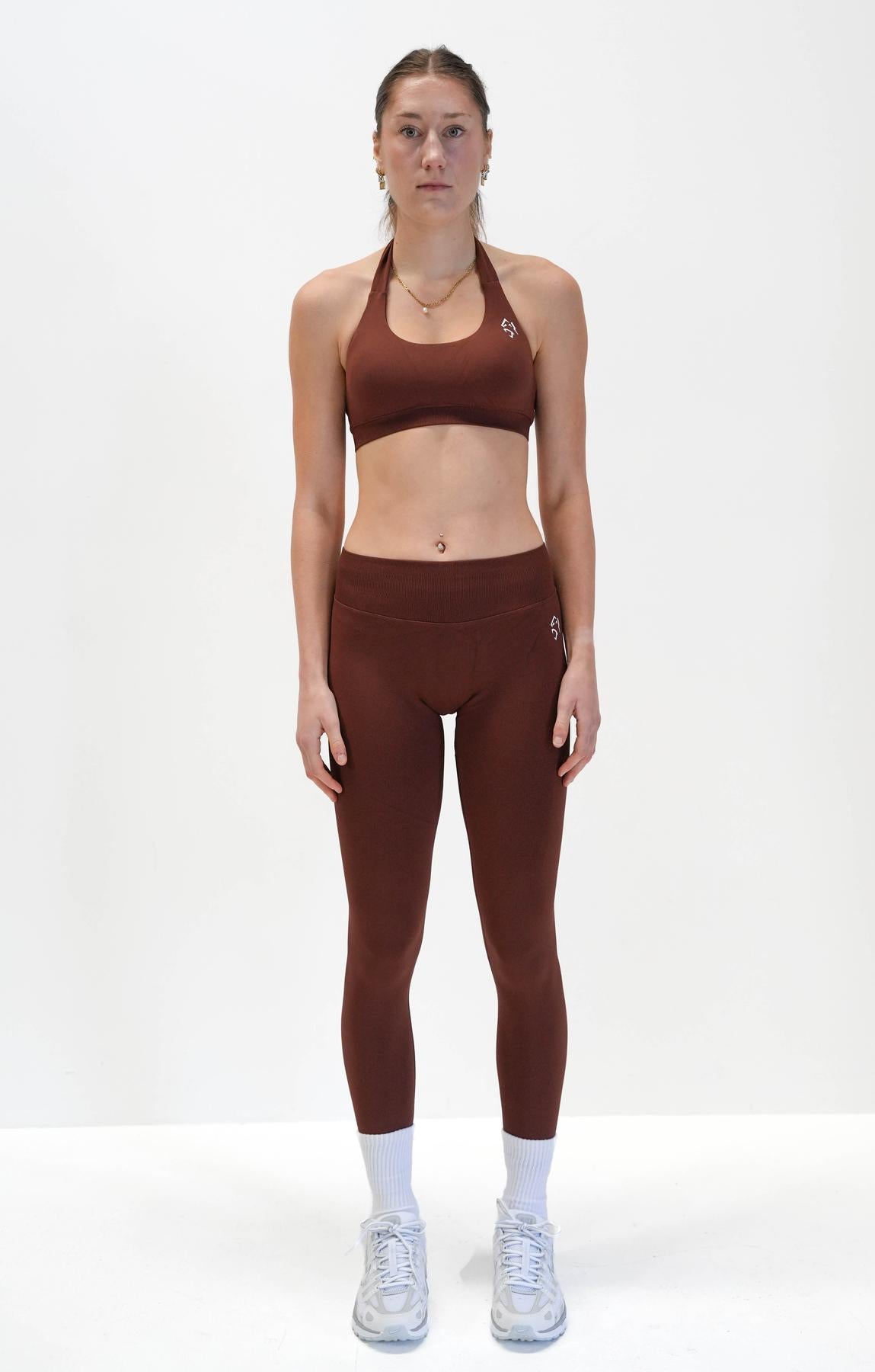 OASIS SEAMLESS SCRUNCH LEGGINGS - MOCHA