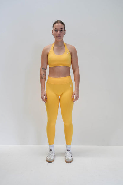 OASIS SEAMLESS SCRUNCH LEGGINGS - MANGO