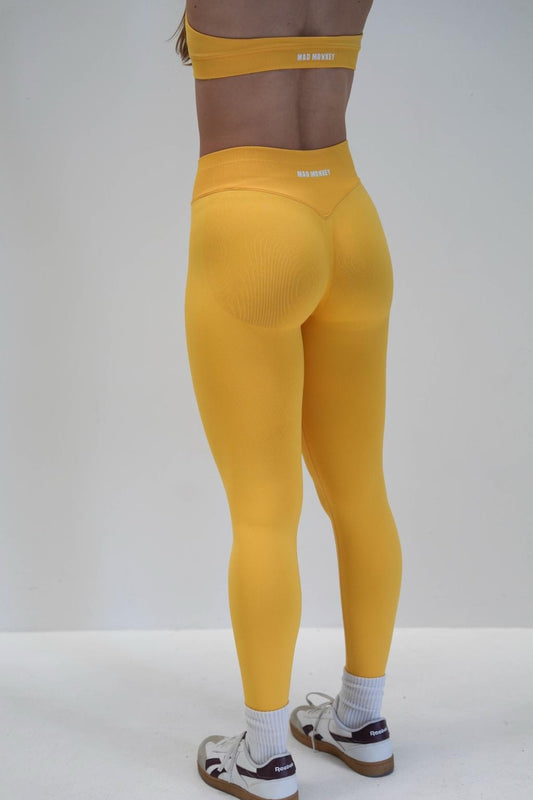 OASIS SEAMLESS SCRUNCH LEGGINGS - MANGO