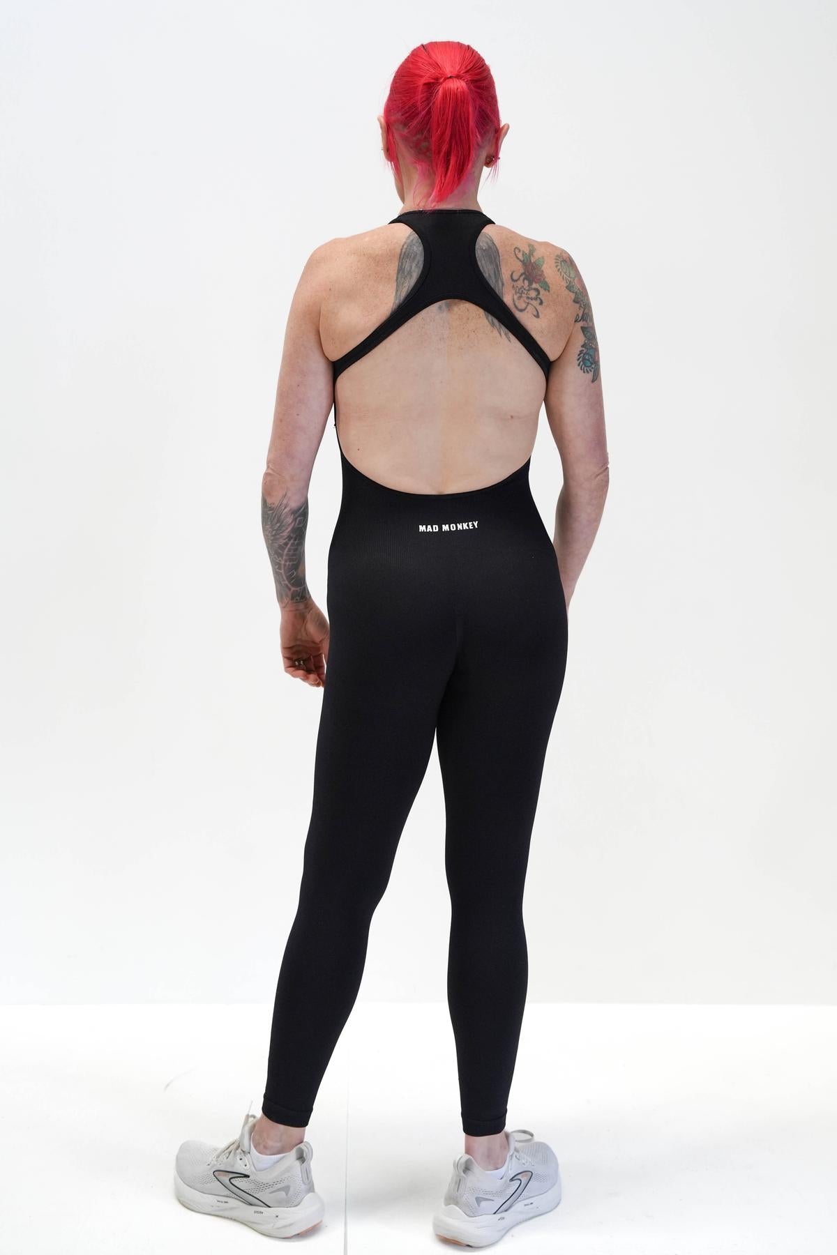 SKINWRAP JUMPSUIT - MIDNIGHT BLACK