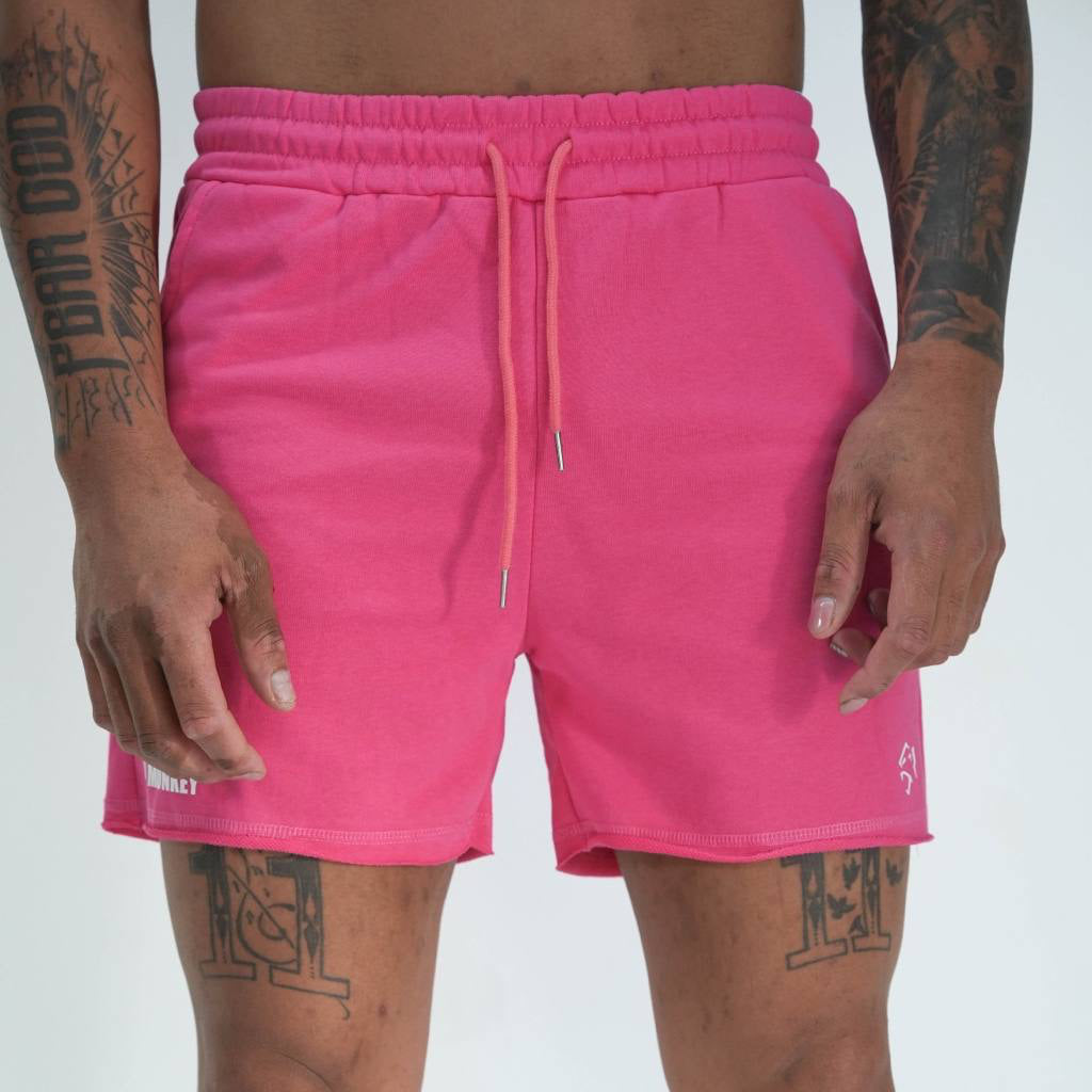MEN'S GYM SHORTS - PINK