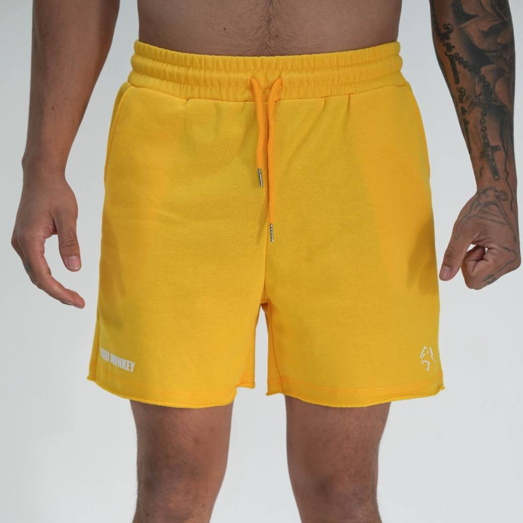 MEN'S GYM SHORTS - YELLOW
