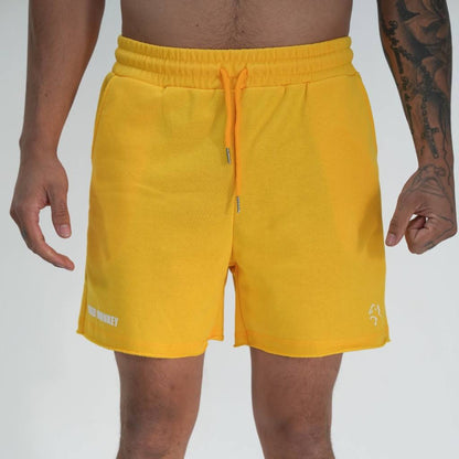 MEN'S GYM SHORTS - YELLOW